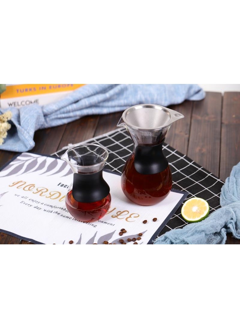 High Quality Elegant Design Slow Coffee Maker Multicolor 400ml