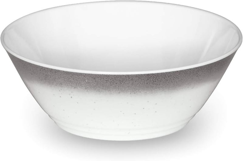 TarHong Ombre Rim Speckle Bowl Grey 59 x 22 195 oz Melamine Set of 6 - Image 2