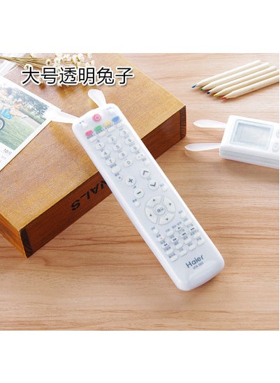 Generic - 1690 Home TV Remote Control Cover Silicone Protective Cover Remote Control Storage Case Remote Control Case 0.02 Air conditioning short luminous 12.4*4.5*2.2cm - Image 1