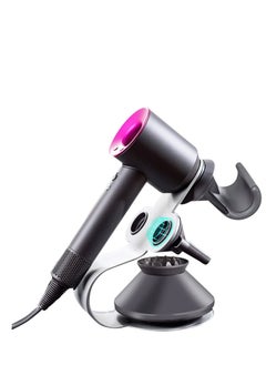 KASTWAVE حامل مجفف الشعر لمجفف الشعر دايسون سوبر سونيك، حامل سطح مكتب مغناطيسي من سبائك الألومنيوم لمجفف الشعر دايسون، منظم رف تخزين لمجفف الشعر دايسون سوبر سونيك  - Image 1