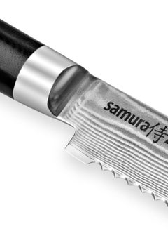 Samura Damascus Bread Knife 9.0″ | 67 Layers | 61 Hardness | G-10 Ergonomic Handle | Professional Chef Knife | Precision Cutting | Easy Handling | Better Control | Kitchen Accessory  - Image 5