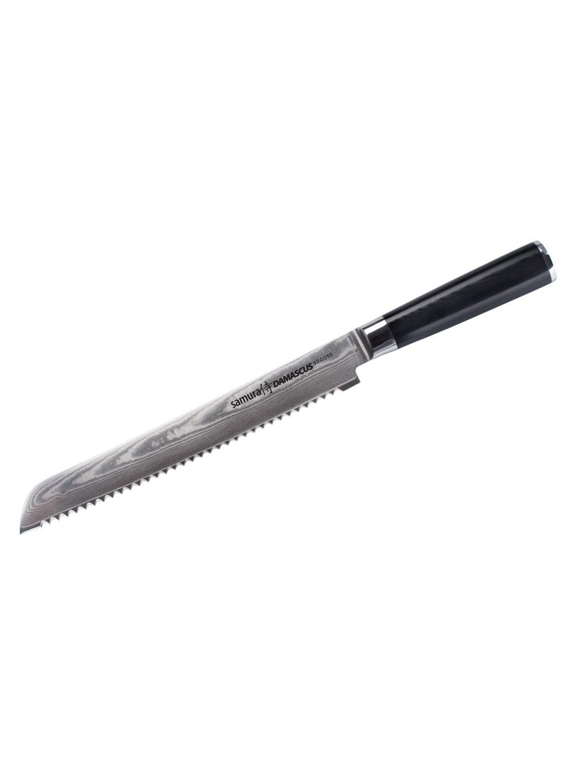 Samura Damascus Bread Knife 9.0″ | 67 Layers | 61 Hardness | G-10 Ergonomic Handle | Professional Chef Knife | Precision Cutting | Easy Handling | Better Control | Kitchen Accessory  - Image 1