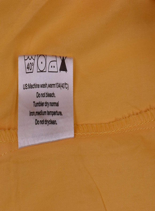 MoonRest Body Pillow Pillowcase Luxury High Count Thread with Hidden Zipper -%100 Cotton Size 20 x 54 Inch (Gold) - Image 4