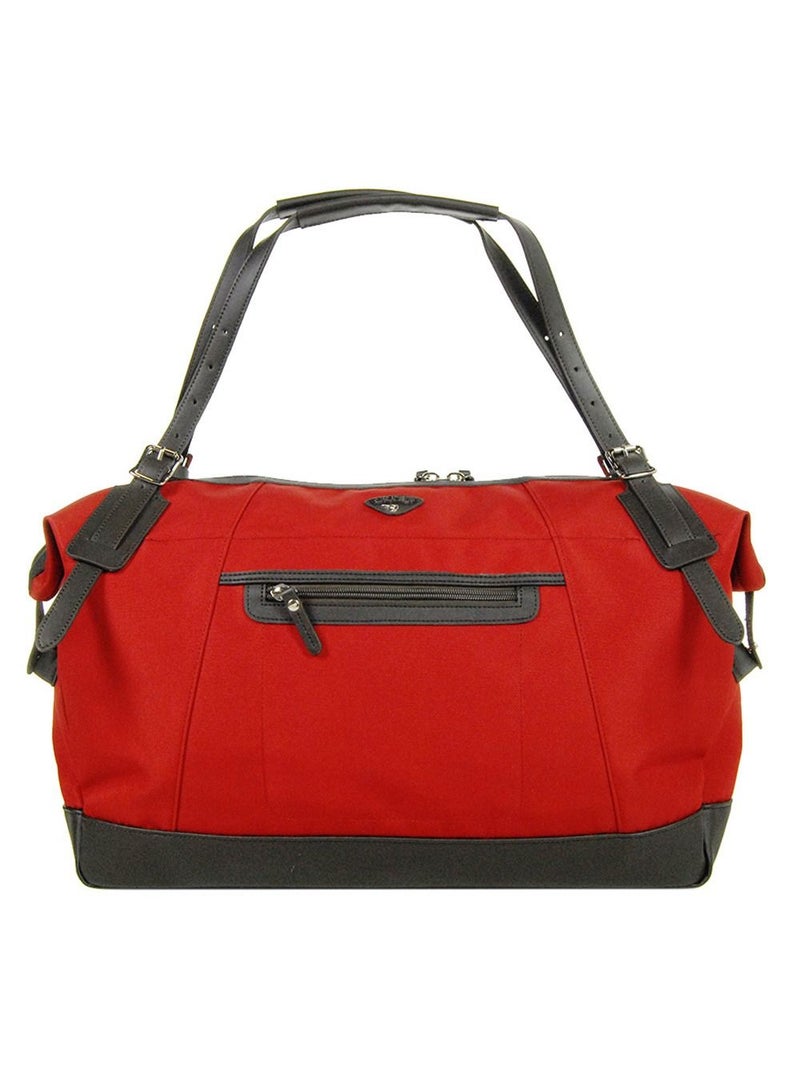 Jump Cassis Shoulder Duffel Travel Bag Red  - Image 2