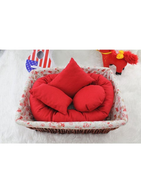 New childrens photography props baby photo colorful modeling pillow Studio Photography modeling assistant 271 Red