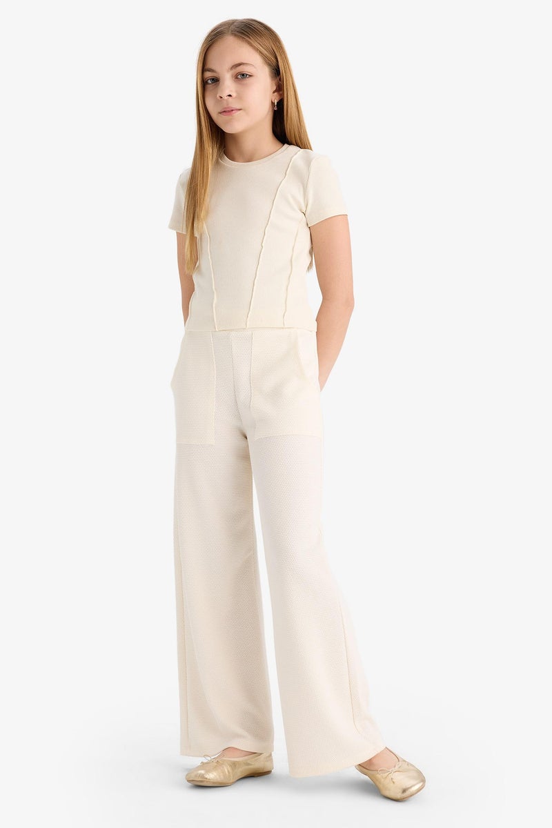 DeFacto Girl Wide Leg Elastic Waist Sweatpants - Image 2