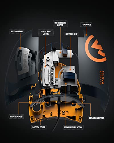 OutdoorMaster Shark High Pressure SUP Pump - Electric Air Pump with 20 PSI Active Cooling System Dual Stage Inflation & Auto-Off for Inflatable Paddle Board, Boats, Water Sports -2nd Gen - Image 3