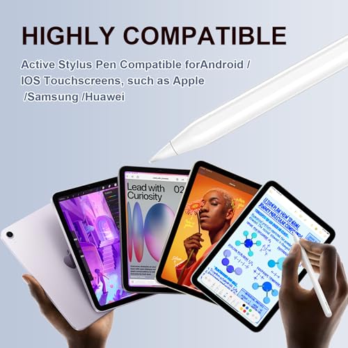 Rgar Stylus Pen Android for Samsung Galaxy Tab A11+/A11/A9/A9+/A8/A7 Tablet S Pencil Touchscreens Stylists Pen (Pink) - Image 5