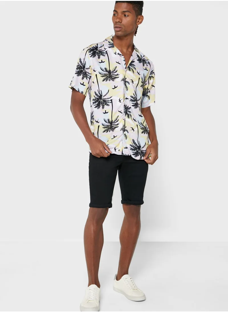 RIVER ISLAND Skinny Denim Shorts
