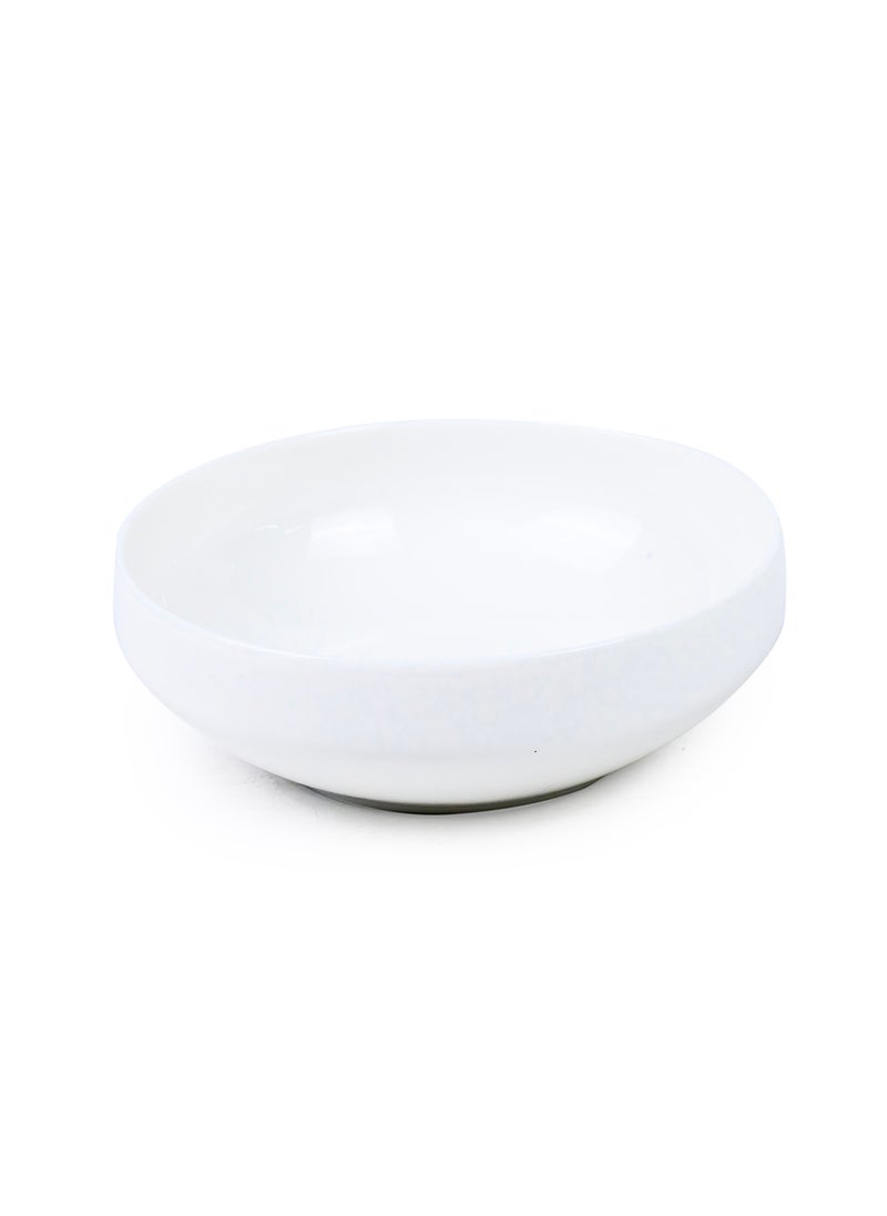 Cuisine Art - Cuisine Art Chole Bone China Dinner Set for Every Meals - 12 Pieces|4 Dinner Plates Dia (26.4cm) 4 Side Plates, 4 Bowls (Dia 13.3x H4.7cm) White Elegant Plates for Everyday Dining & Special Occasions - Image 1