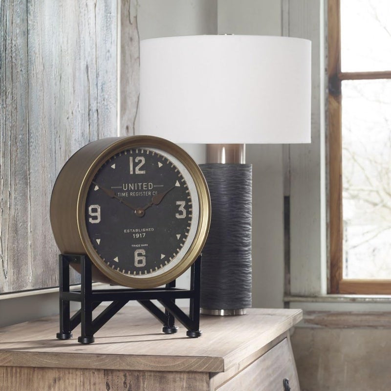 Uttermost Shyam  16 inch Table Clock - Image 5