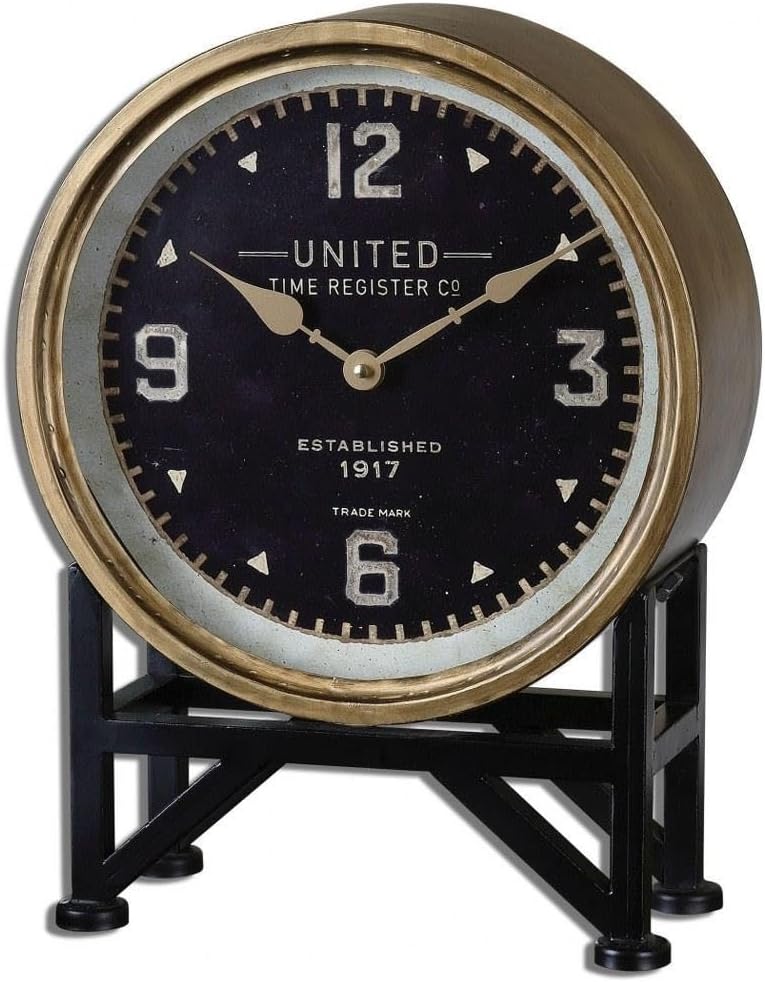 Uttermost Shyam  16 inch Table Clock - Image 3