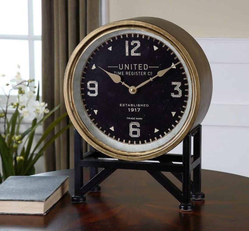 Uttermost Shyam  16 inch Table Clock - Image 4