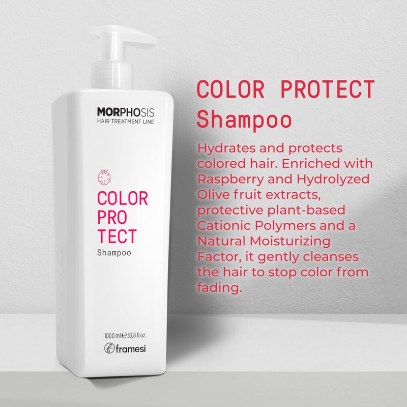 FRAMESI Morphosis Color Protect Shampoo 33.8 fl oz - Image 2