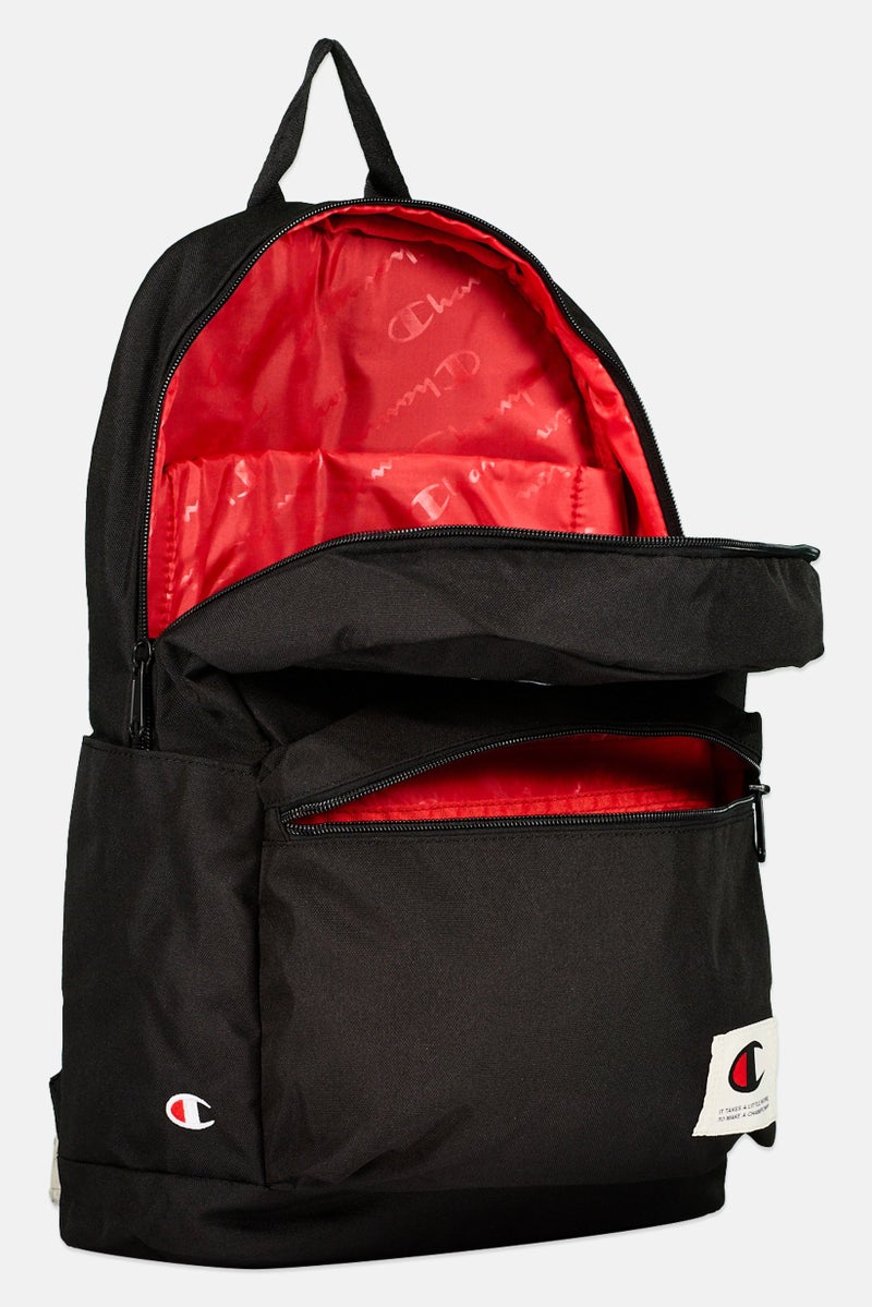 Champion Men Brand Logo Bagpack 46x H 36 x L 12 x W cm, Black - Image 4