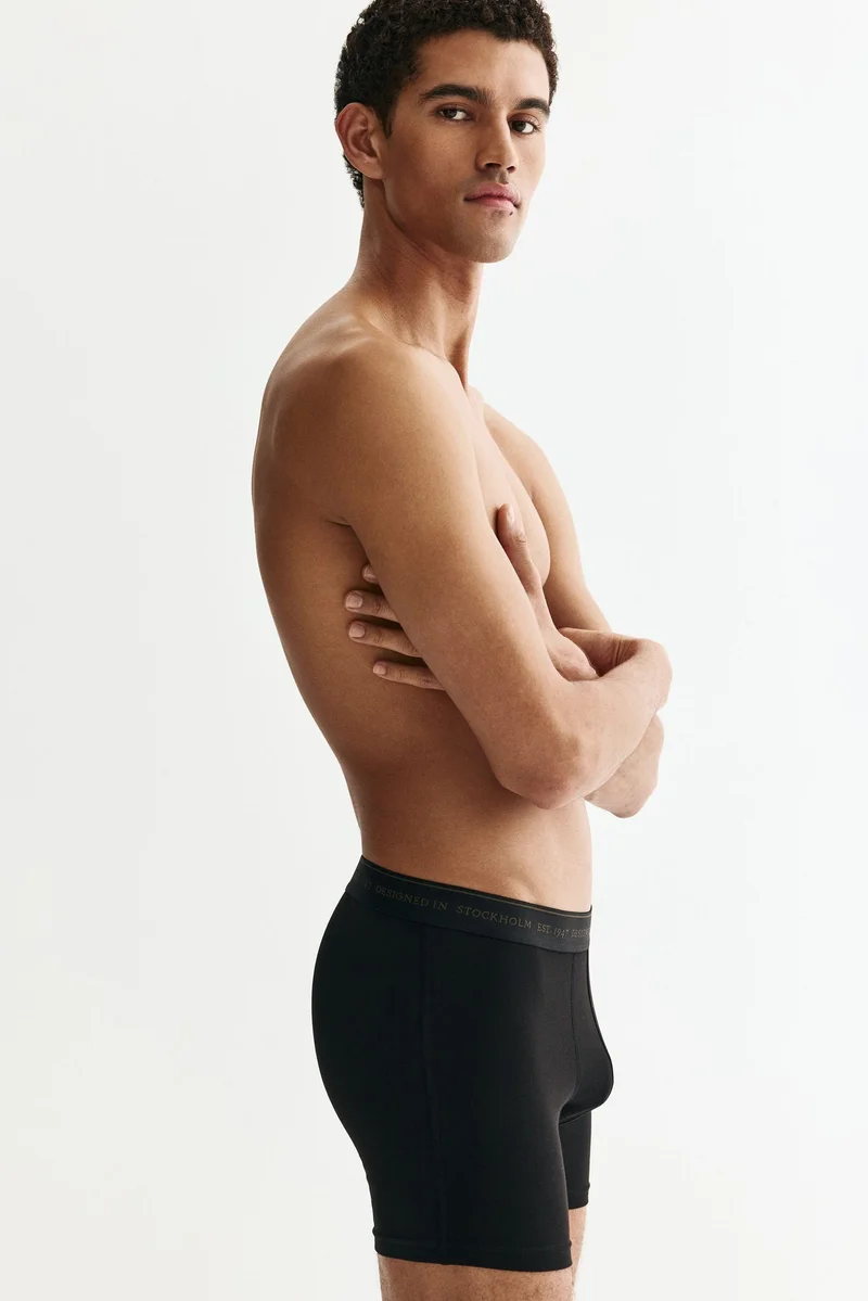 H&M  3-pack COOLMAX® mid trunks for Men | Best Price UAE