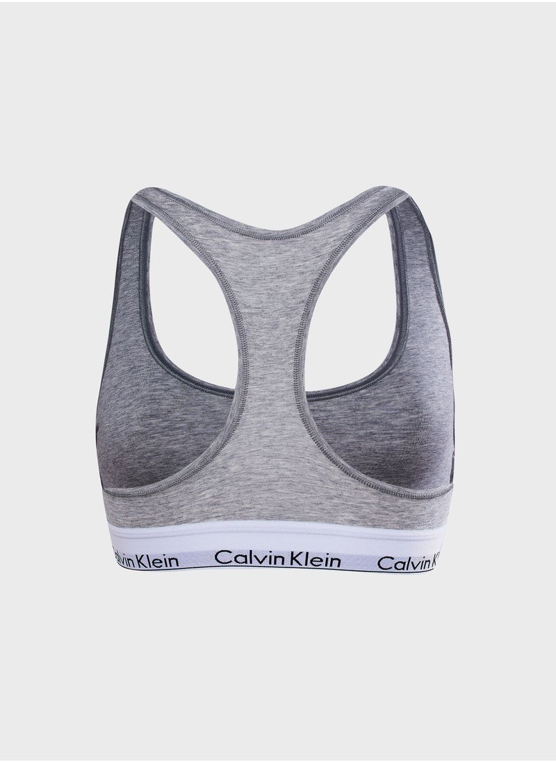 CALVIN KLEIN Logo Band T-Shirt Bra  - Image 2