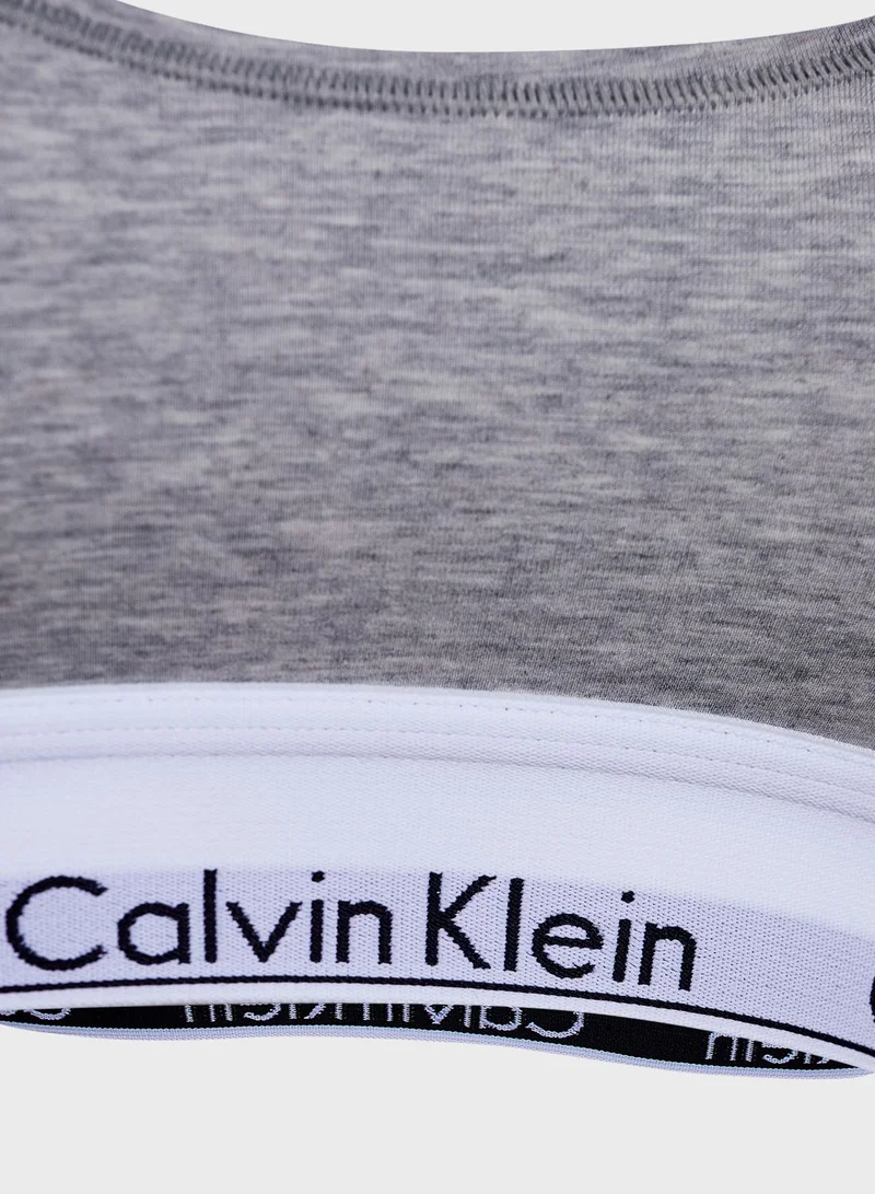 CALVIN KLEIN Logo Band T-Shirt Bra