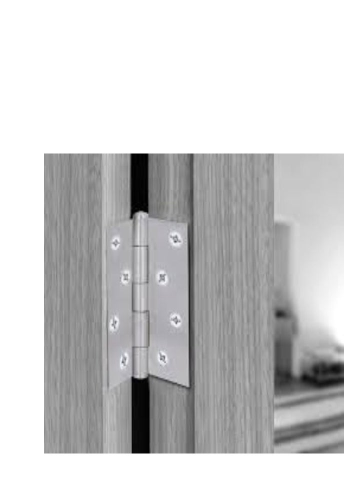 KNP 3 inch Stainless Steel Hinges with a thickness of 2mm are designed for durability and smooth operation.