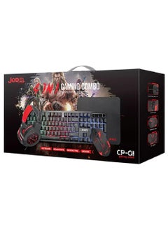 Full Control Experience with Jodel Gaming Kit - Keyboard and Mouse with RGB Lighting