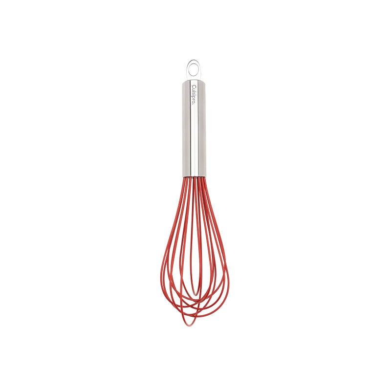 Cuisipro Silicone Piano Whisk 10 Red