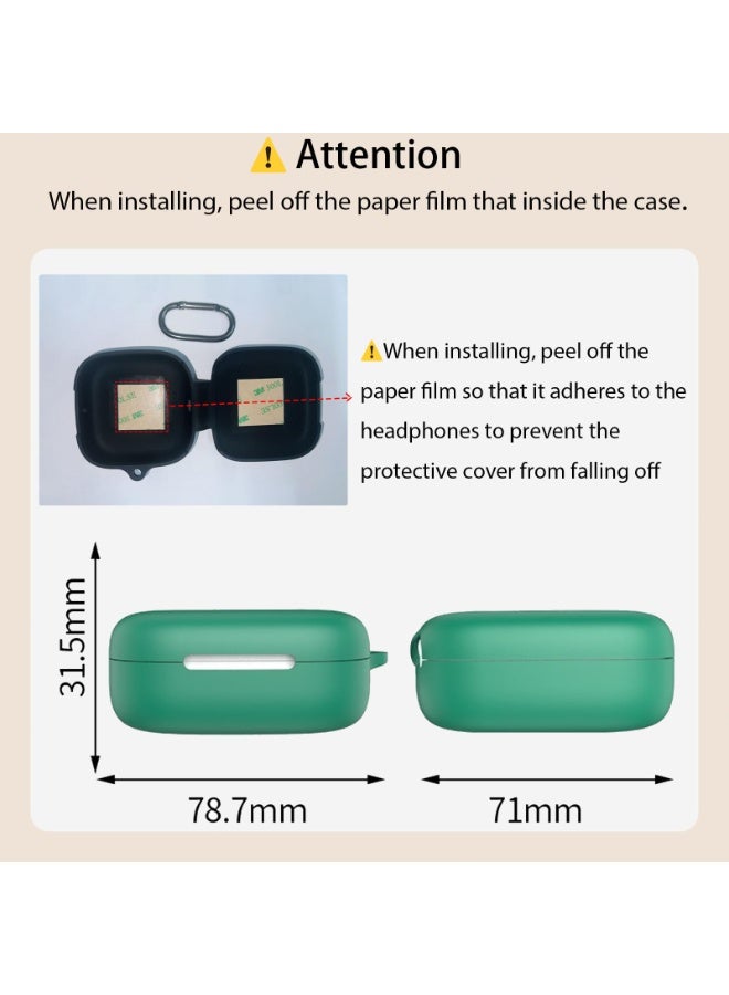 ANYOGRO Compatible for Huawei FreeArc Earphone case，Damping Anti-Fall & Tripe Layers Protection, Easy Install & Removal Design, 360° Full Protection Silicone Cover, Charge Without Removing Case, Shockproof Covers Scratch Sleeve - Image 3