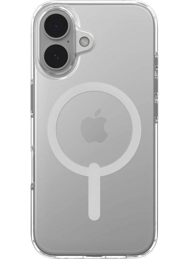 ZAGG Crystal Palace Lite Snap Case for iPhone 16 – MagSafe Compatible, Graphene Reinforced, Ultra-Thin, Shockproof, Anti-Yellowing & Scratch-Resistant Transparent - Image 2