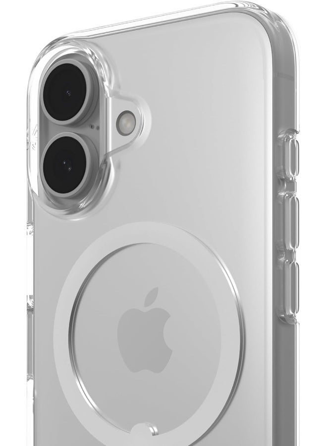 ZAGG Crystal Palace Lite Snap Case for iPhone 16 – MagSafe Compatible, Graphene Reinforced, Ultra-Thin, Shockproof, Anti-Yellowing & Scratch-Resistant Transparent - Image 4