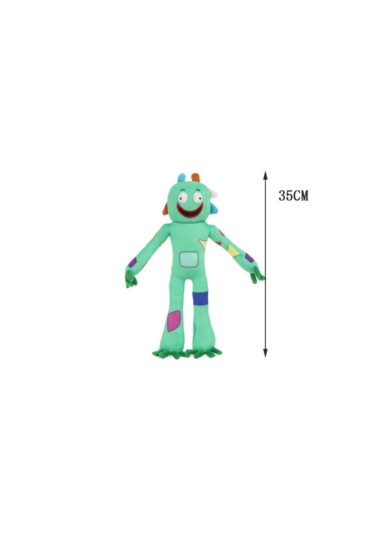35 CM Cartoon Monsters Plush Toy Soft Stuffed Cute Doll For Girls And Boys All Ages Gift - Image 2