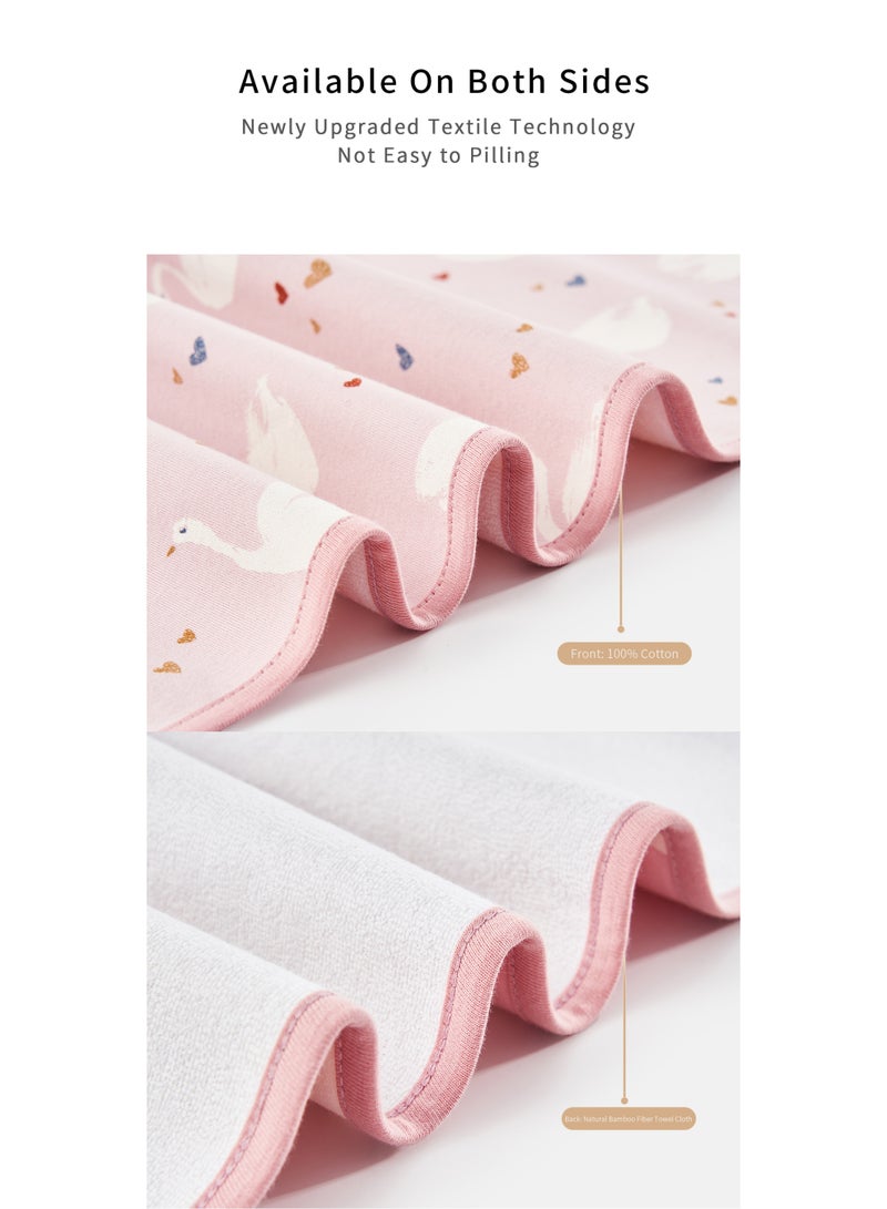 انسولار فراش تغيير حفاضات الأطفال المحمولة - 90 × 60 سم - مقاومة للماء وسهلة الحمل - مثالية للرحلات والمنزل - Image 4