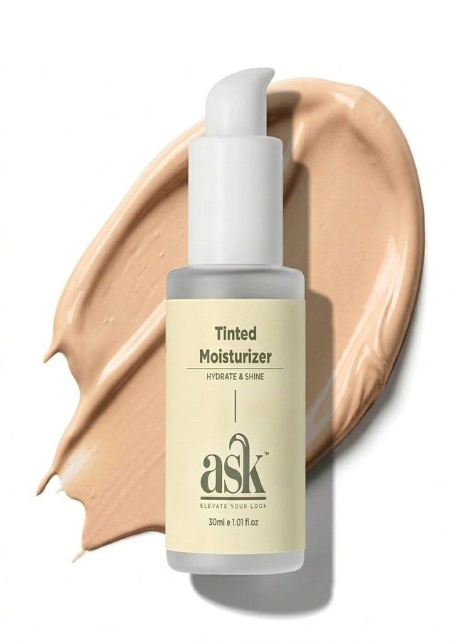 ASK Tinted Moisturizer Cream for Men 30ml | BB Cream | Improves Uneven Skin Tone | Lightweight | Non-Greasy | Hydrating Face Cream | Long-Lasting | All Skin Types - Image 1