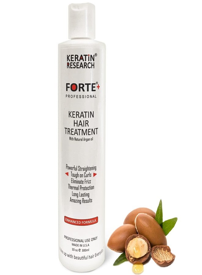KERATIN RESEARCH KERATIN FORTE Extra Strength Brazilian Keratin Hair Treatment Professional 300ml Bottle Proven Amazing Results - Image 1