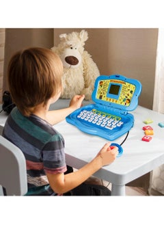 UKR UKR Learning Laptop Toy – Educational Electronic Computer with 20 Interactive Activities for Kids | STEM Toy for Toddlers & Preschoolers (Blue)  - Image 2