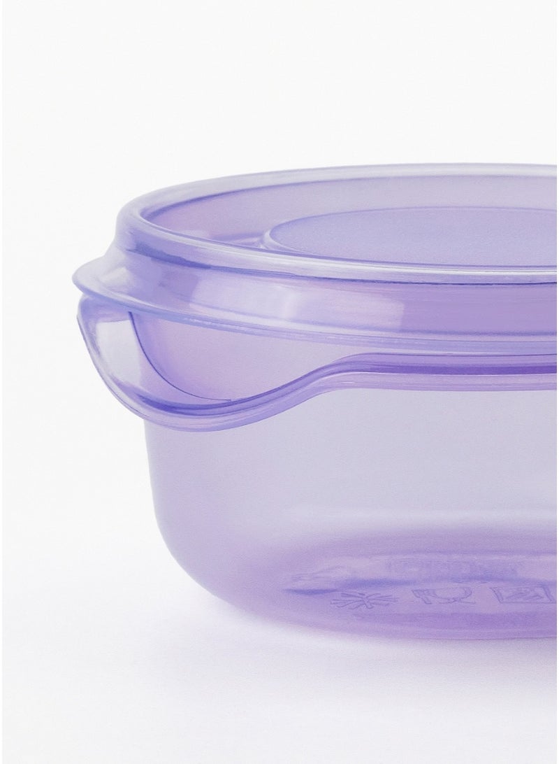 Pruta Small Food Container with Lid Lilac 70 ml 3 Pack - Image 4