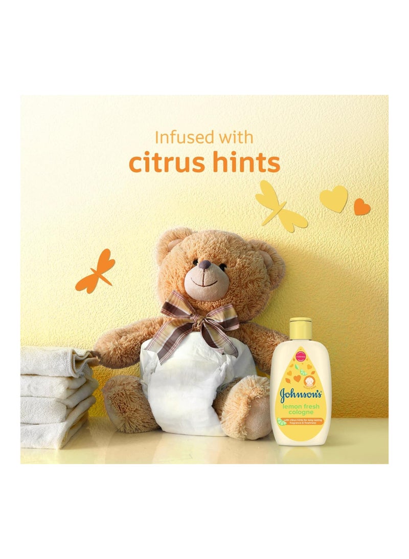 جونسون بيبي جونسون كولونيا للأطفال إنتعاش الليمون -100 مل - Image 3