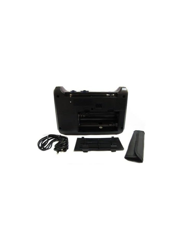 GOLON RX-333 Portable Radio Reciever 4 Band - Blue - Image 2