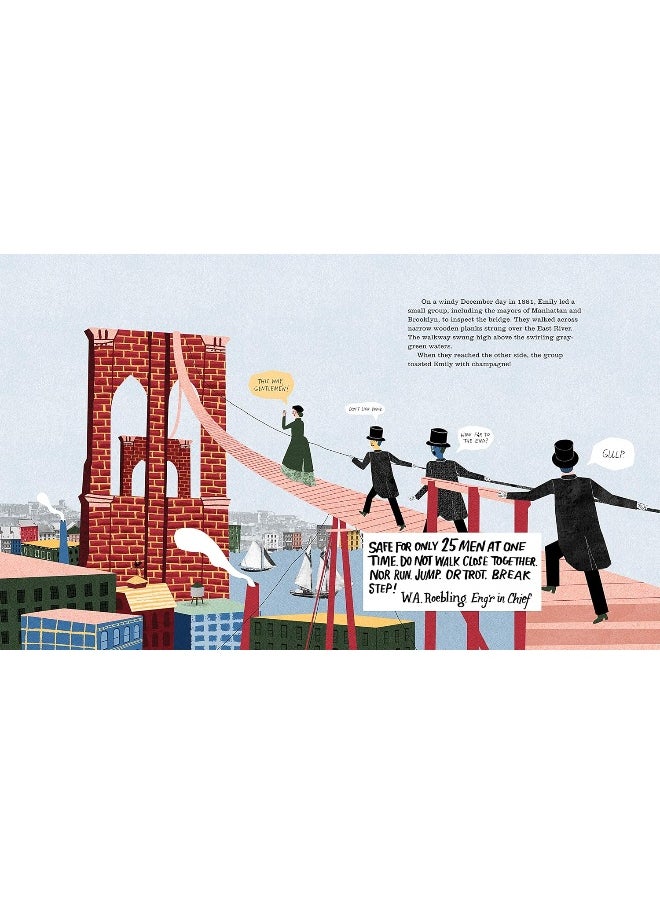 null - How Emily Saved the Bridge: The Story of Emily Warren Roebling and the Building of the Brooklyn Bridge - Image 1