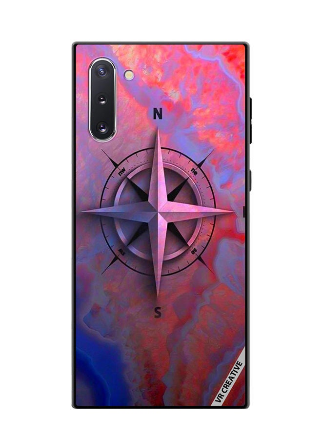 VR CREATIVE Protective Case Cover For Samsung Galaxy Note10 5G Compas Design Multicolour - Image 1