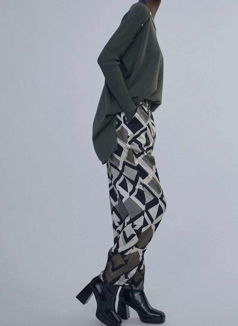 Lola Casademunt Geometric print joggers