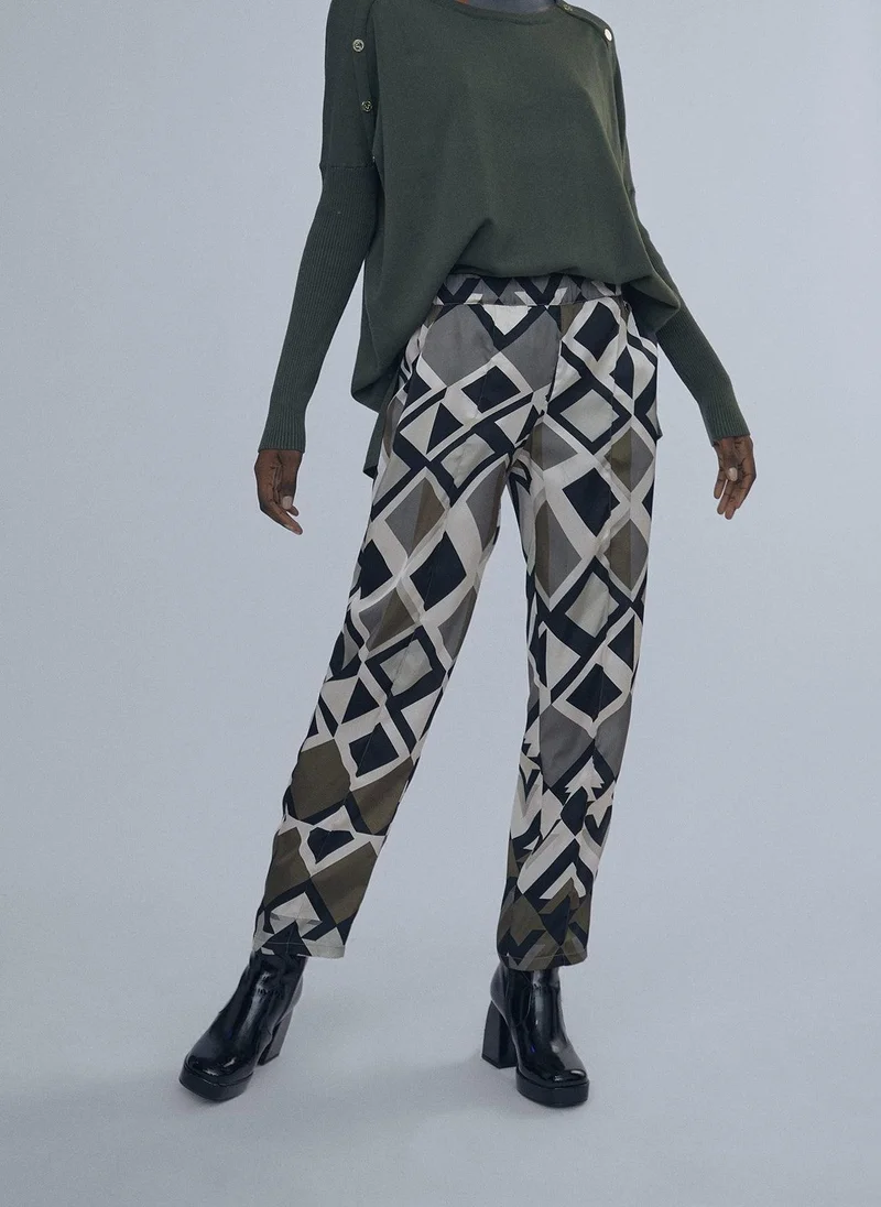 Lola Casademunt Geometric print joggers