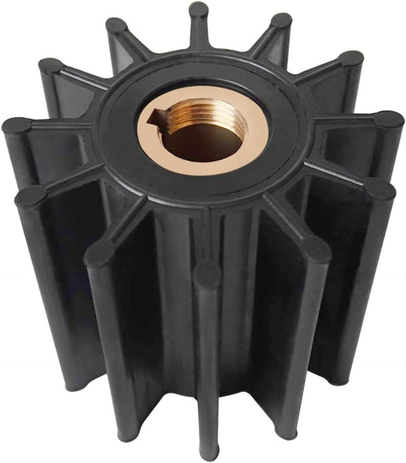 EOONI Impeller Replacement for JABSCO 18958-0001 Sherwood 17000K CEF 500164 - Image 3