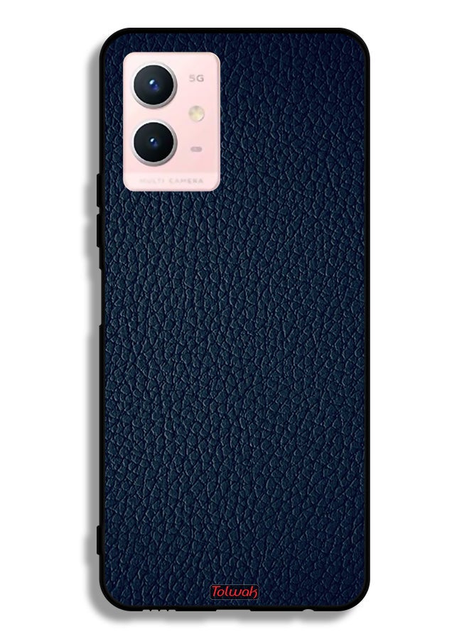 Tolwak Vivo Y33s 5G Protective Case Cover Leather Pattern - Image 2