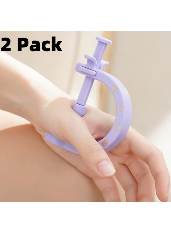 Loquat Acupressure Massager – Manual Point Press Tool for Hand, Wrist, Joints  Foot Massage, Meridian Stimulator, Portable Full-Body Home Use (2-Pack) - Image 1