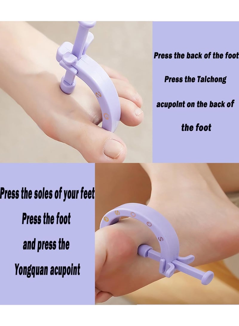 Loquat Acupressure Massager – Manual Point Press Tool for Hand, Wrist, Joints  Foot Massage, Meridian Stimulator, Portable Full-Body Home Use (2-Pack) - Image 4