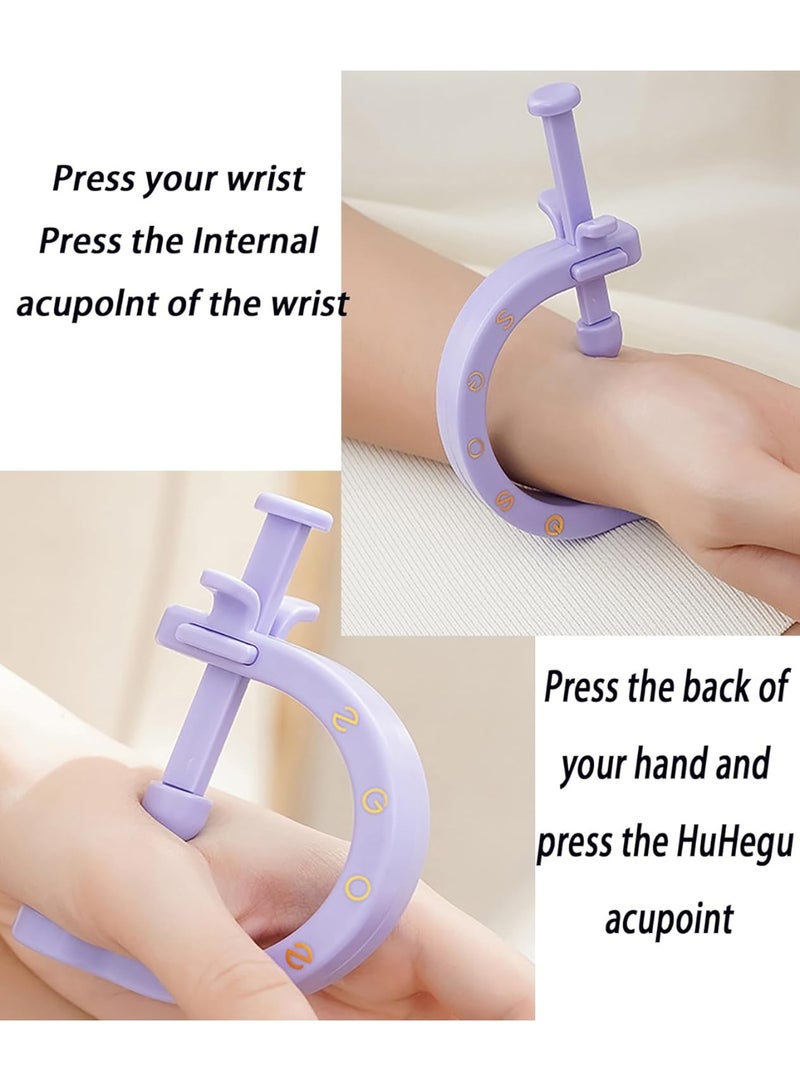 Loquat Acupressure Massager – Manual Point Press Tool for Hand, Wrist, Joints  Foot Massage, Meridian Stimulator, Portable Full-Body Home Use (2-Pack) - Image 5