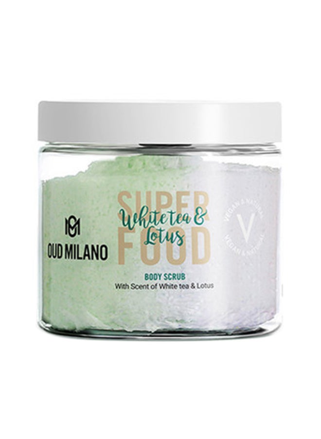 OUD MILANO Body Scrub White Tea And Lotus 160ml 