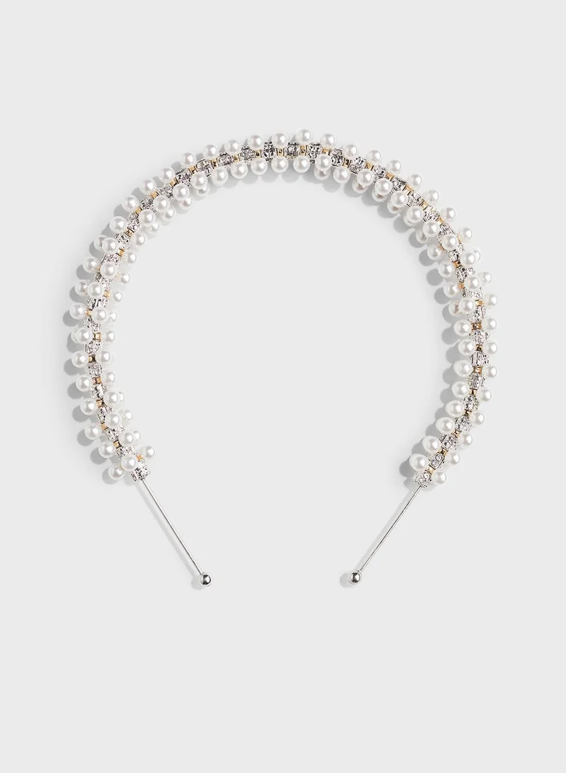H&M Beaded Alice Band