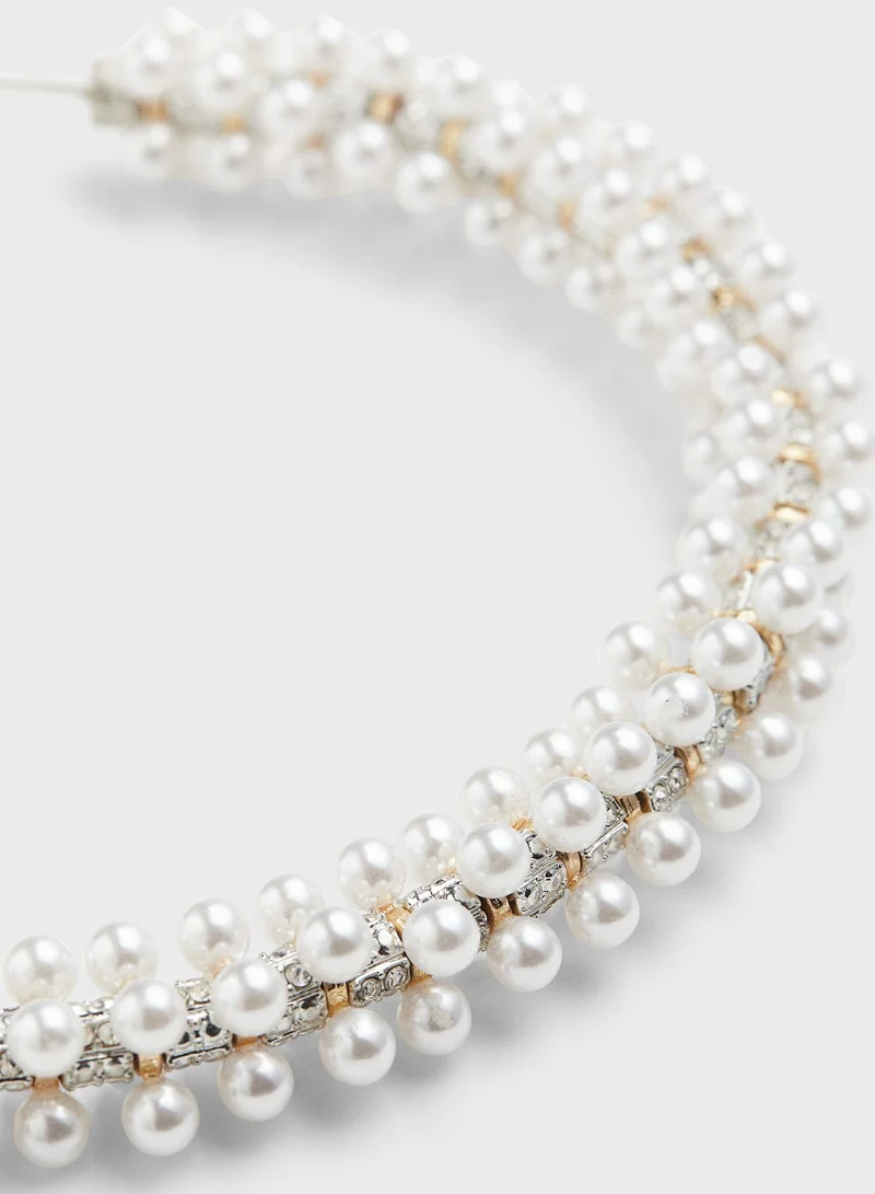 H&M Beaded Alice Band