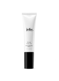 JOLIE. IMPECCABLE ME Jolie Mineral Sheer Tint SPF 20 Oil Free  Face Tinted Moisturizer  Hydration  Coverage  Sunscreen Mineral Formula  Vegan Light 