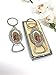 MTT Virgen de Guadalupe Bottle Opener Keychain Baptism Party Favors Bautizo First Communion Memory Gift Silver Keychains With Bottle OpenerRecuerdos De Mi BautizoPrimera Comunion Nuestra 12PCS - Image 3